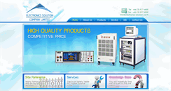 Desktop Screenshot of electronics-solution.co.th
